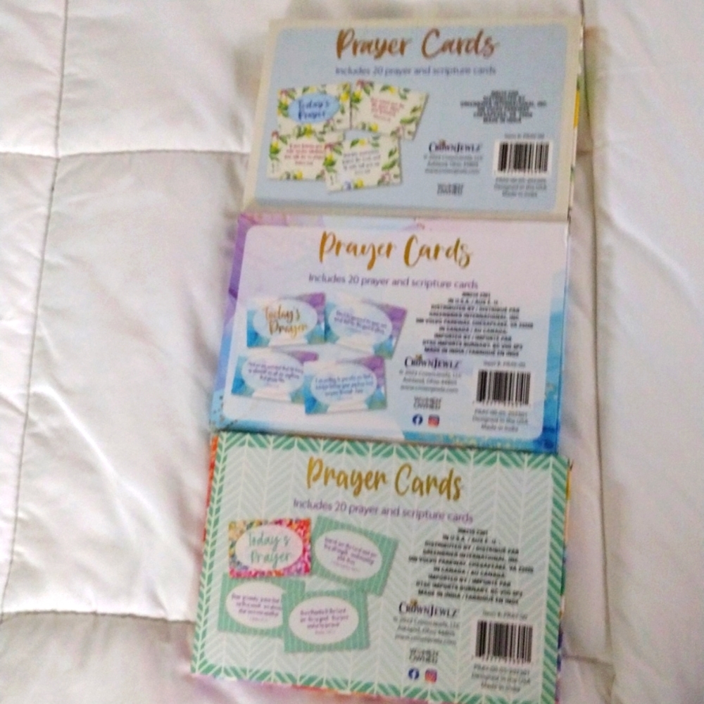 60 Prayer Cards